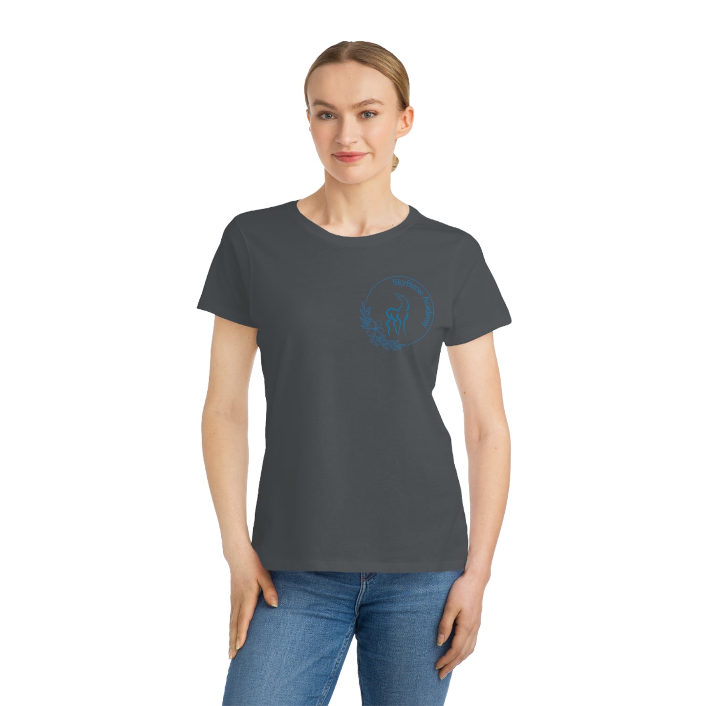 SkyHorse Academy Organic Cotton T-Shirt - Sustainable Comfort & Style