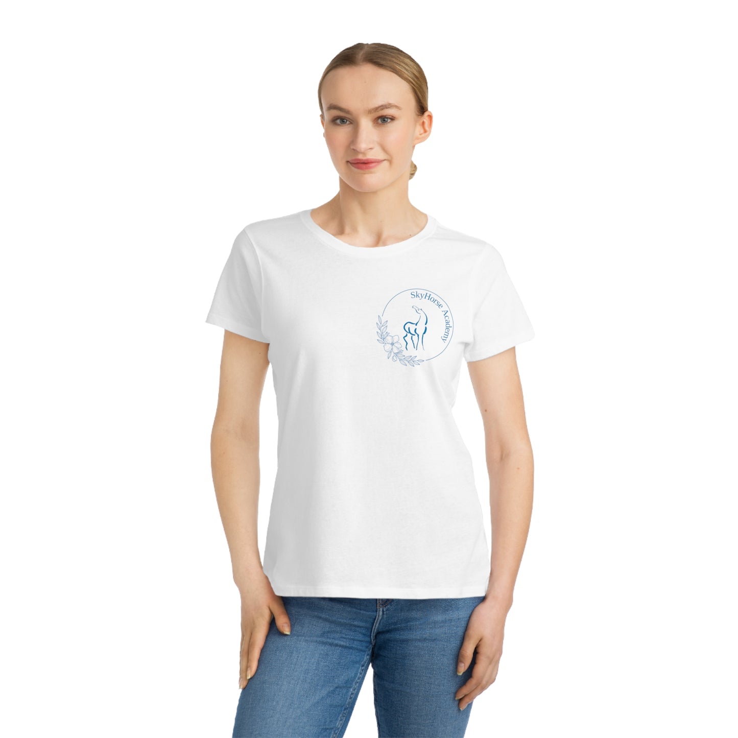 SkyHorse Academy Organic Cotton T-Shirt - Sustainable Comfort & Style