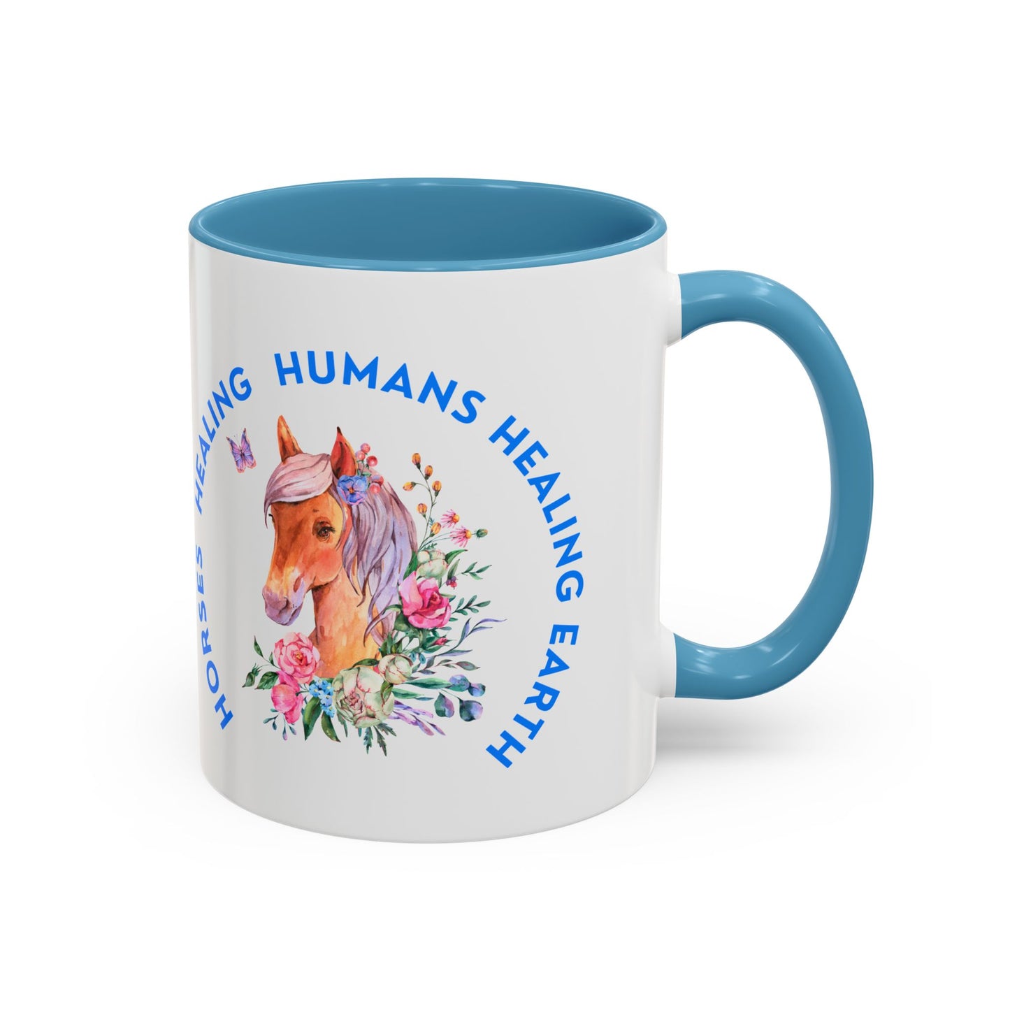 Horses Healing Humans Coffee Mug, 11oz