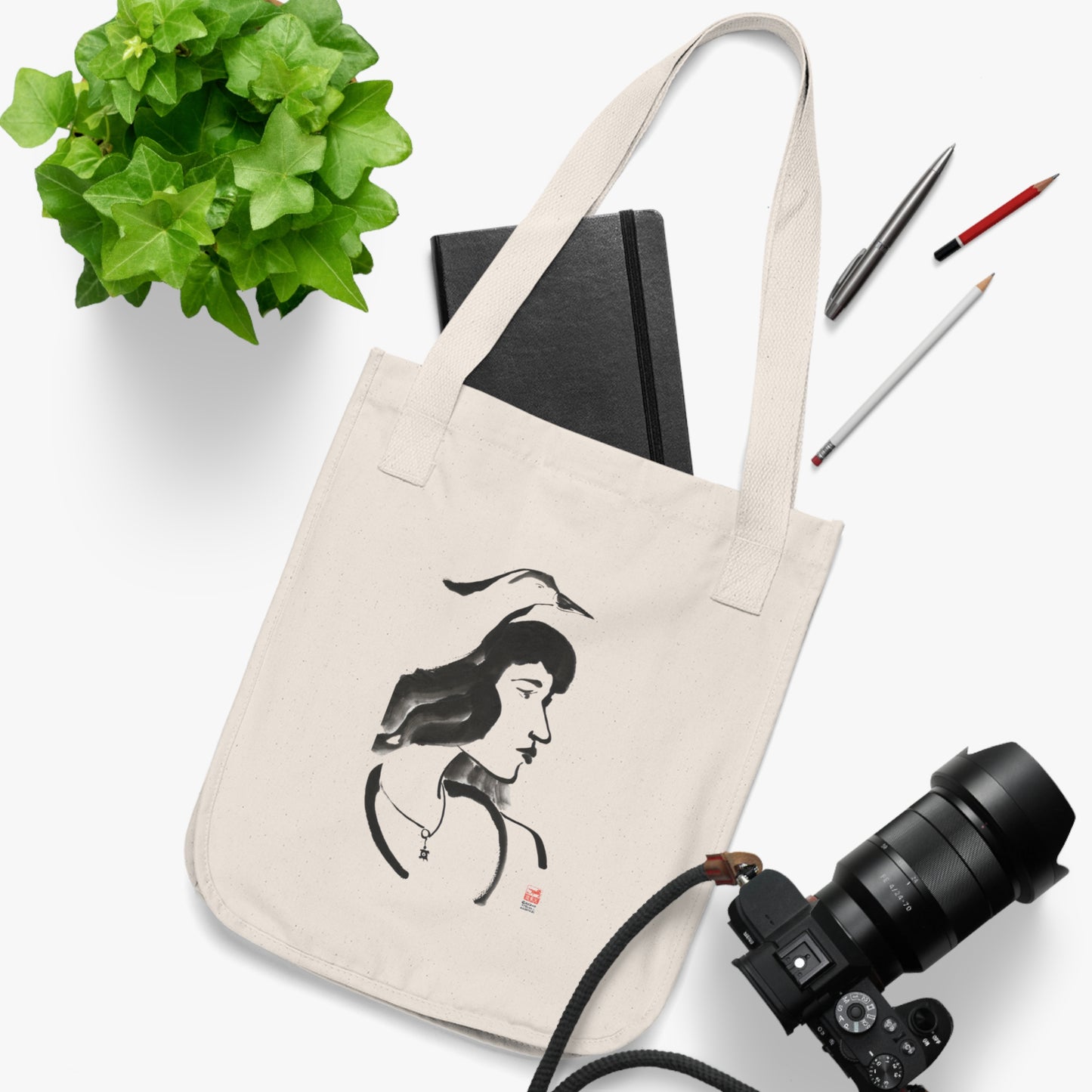 Vision Quest - Organic Canvas Tote Bag