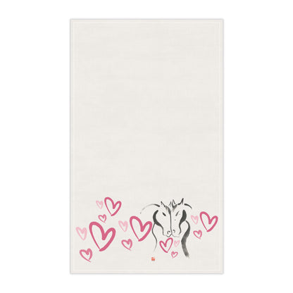 Horses & Hearts Kitchen Towel