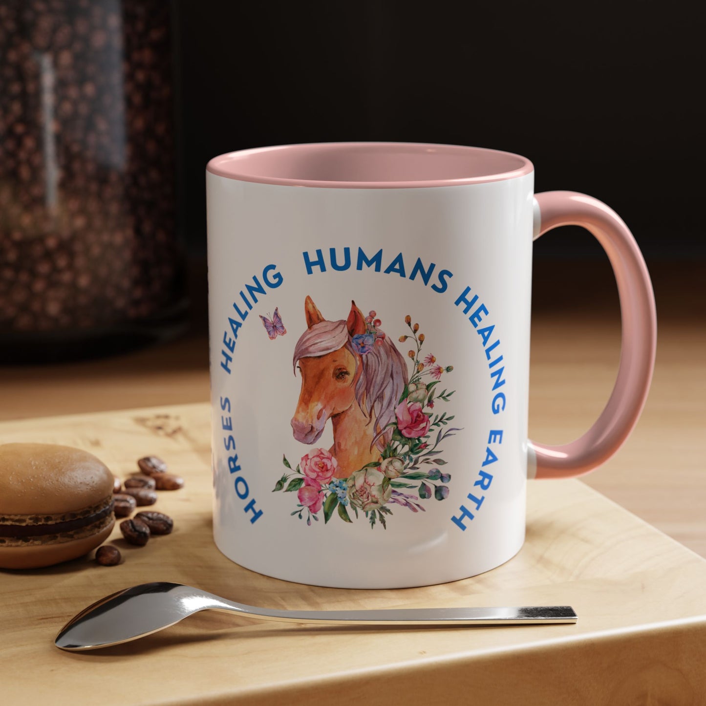 Horses Healing Humans Coffee Mug, 11oz